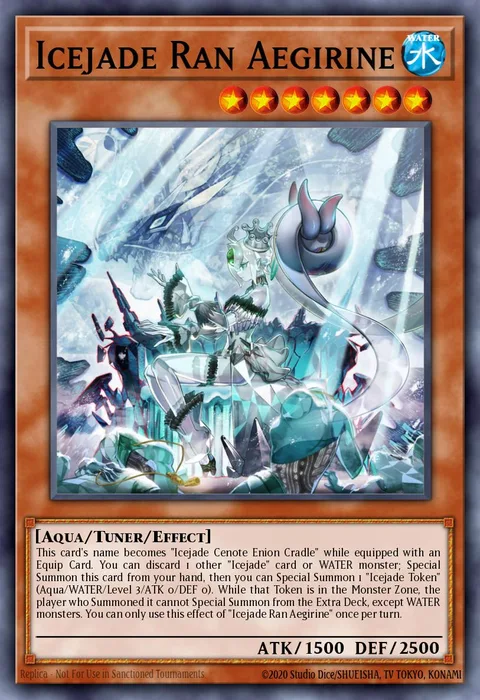 Icejade Ran Aegirine trading card