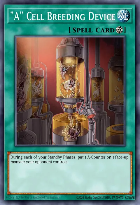 "A" Cell Breeding Device trading card