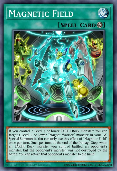 Magnetic Field trading card