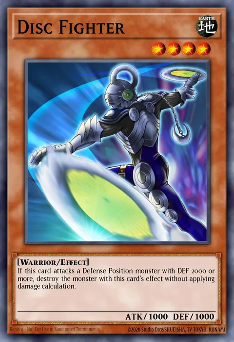 Disc Fighter trading card