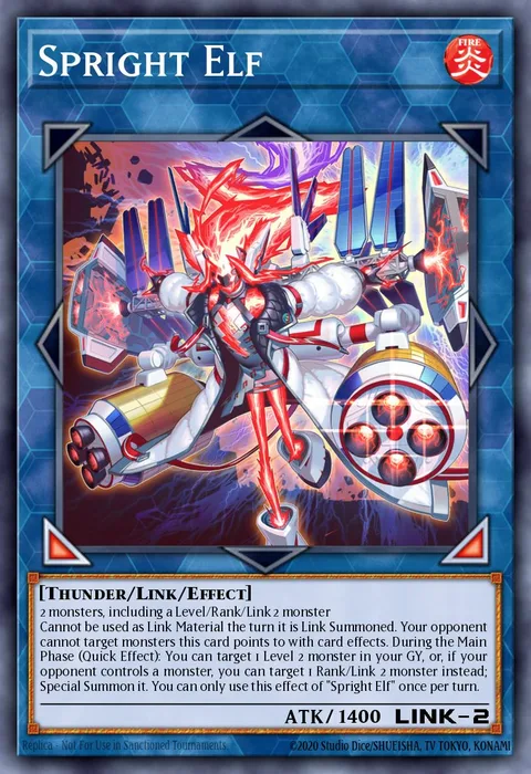 Spright Elf trading card