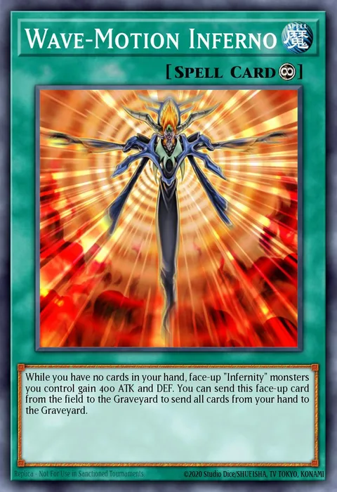 Wave-Motion Inferno trading card