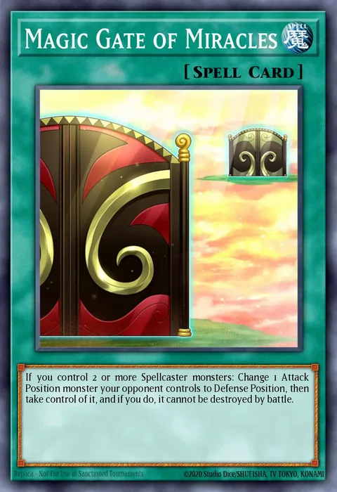 Magic Gate of Miracles trading card
