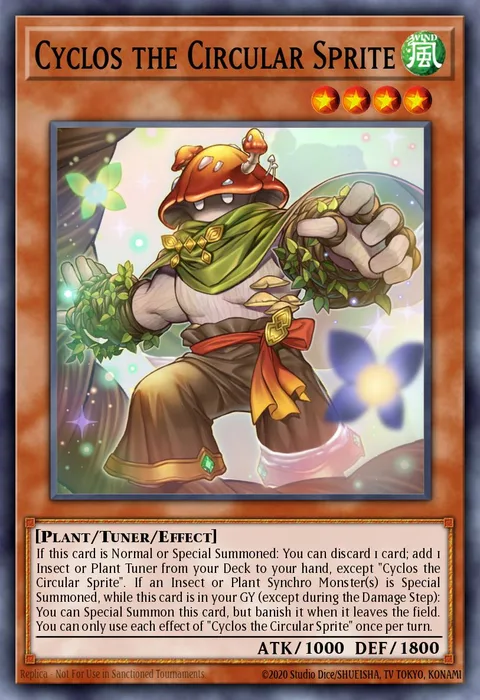 Cyclos the Circular Sprite trading card