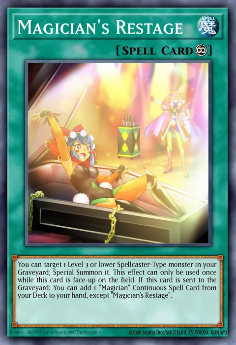 Magician's Restage trading card