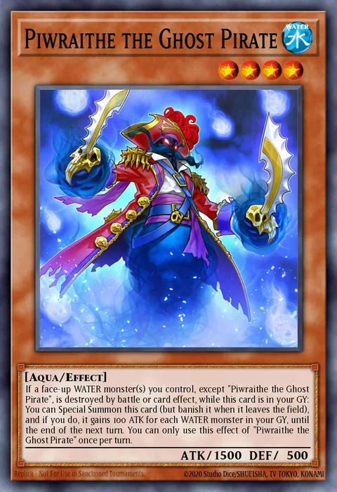 Piwraithe the Ghost Pirate trading card