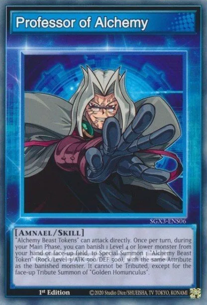 Professor of Alchemy trading card
