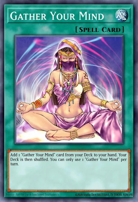 Gather Your Mind trading card