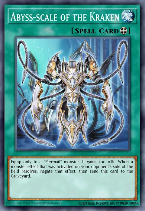 Abyss-scale of the Kraken trading card