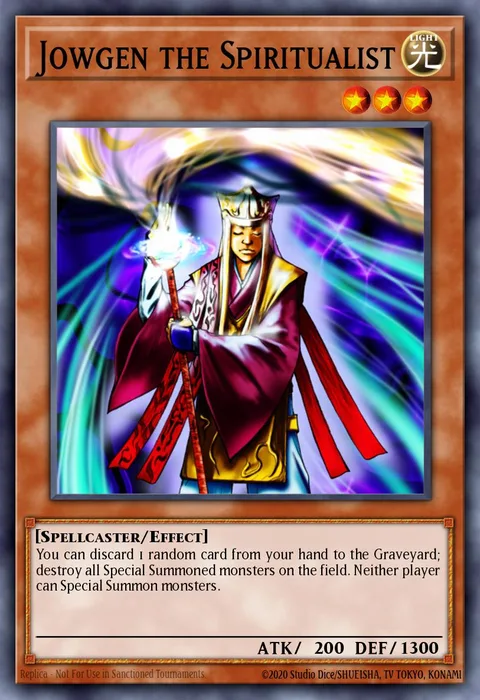 Jowgen the Spiritualist trading card