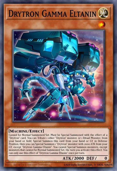Drytron Gamma Eltanin trading card