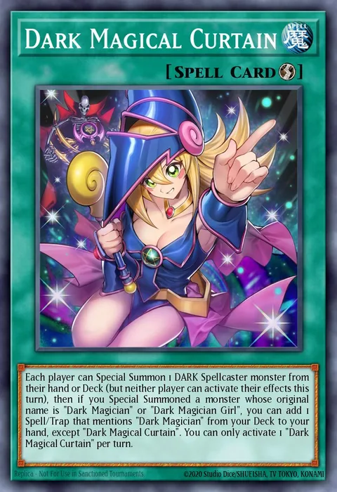 Dark Magical Curtain trading card