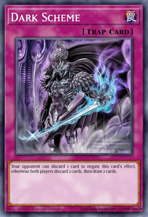 Dark Scheme trading card
