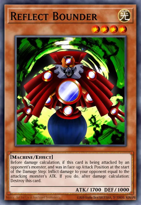 Reflect Bounder trading card