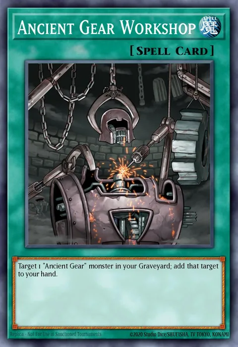 Ancient Gear Workshop trading card