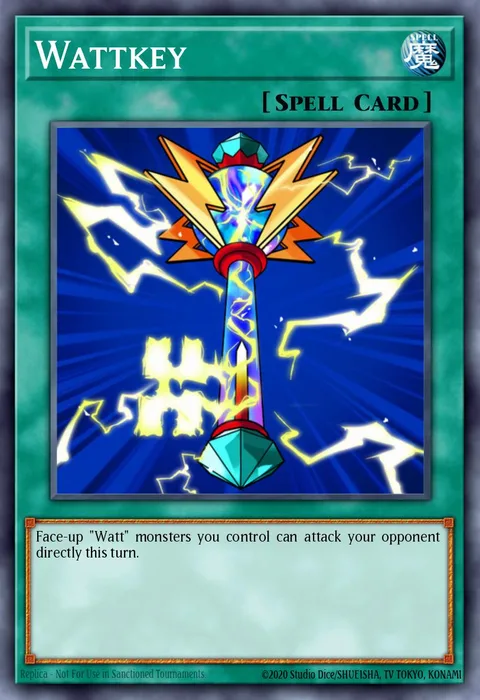 Wattkey trading card
