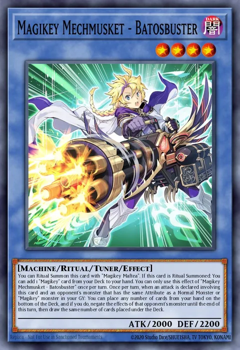 Magikey Mechmusket - Batosbuster trading card