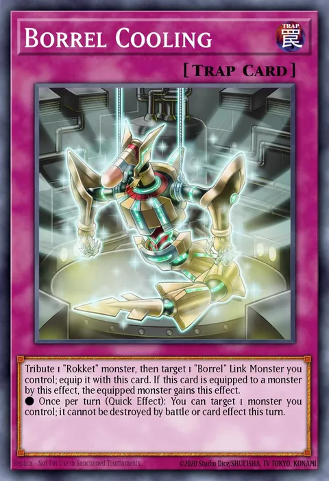 Borrel Cooling trading card