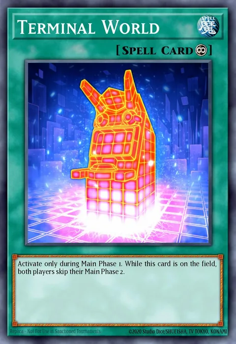 Terminal World trading card
