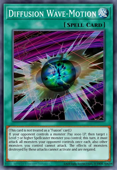 Diffusion Wave-Motion trading card