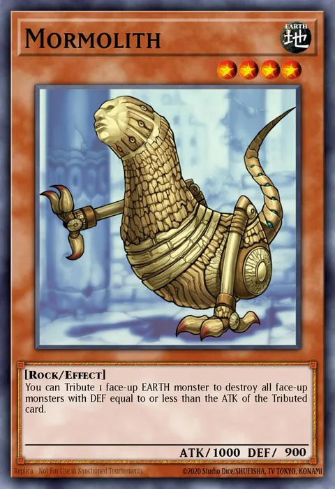 Mormolith trading card