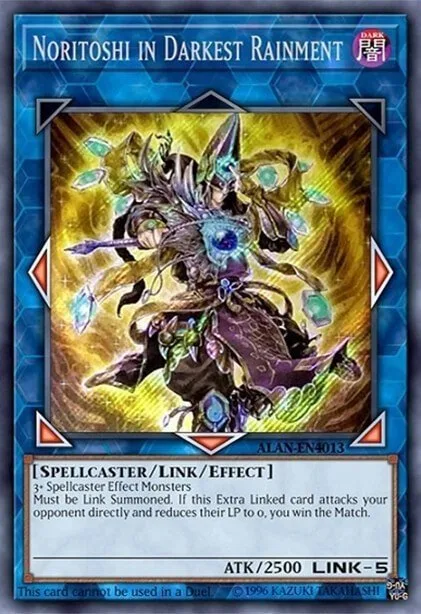 Noritoshi in Darkest Rainment trading card