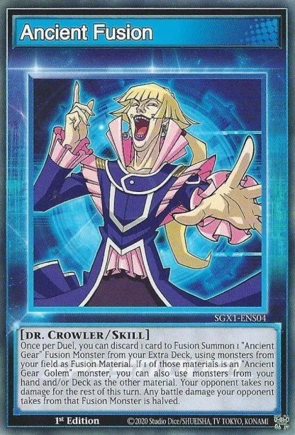 Ancient Fusion trading card