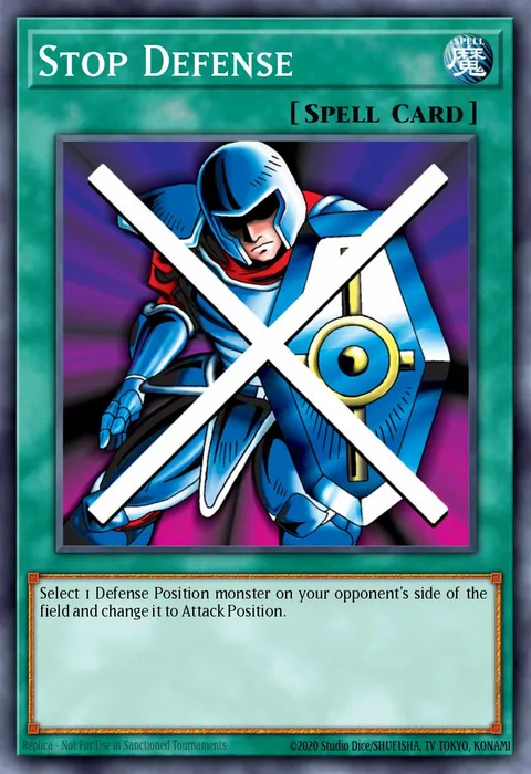 Stop Defense trading card