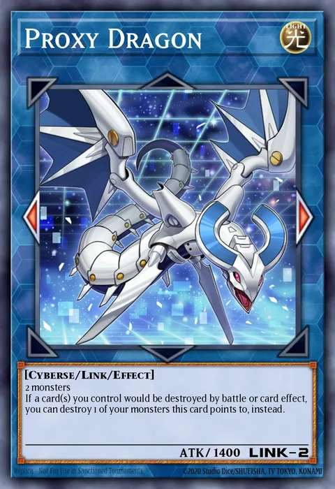 Proxy Dragon trading card