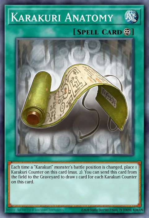 Karakuri Anatomy trading card