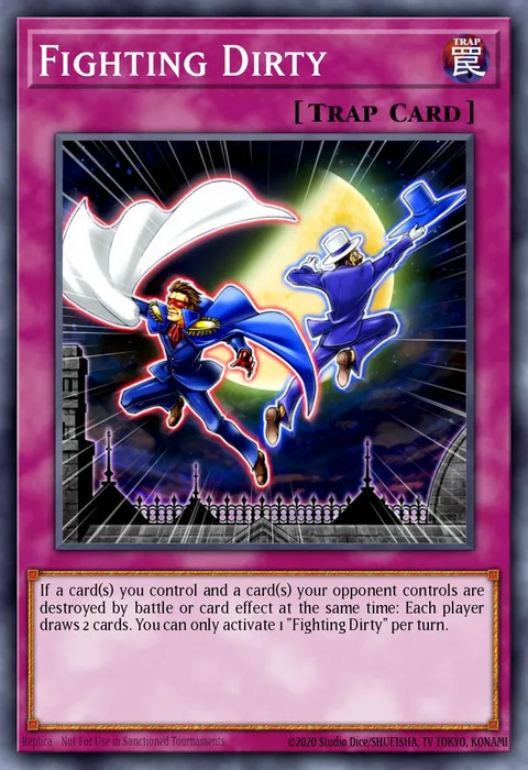 Fighting Dirty trading card