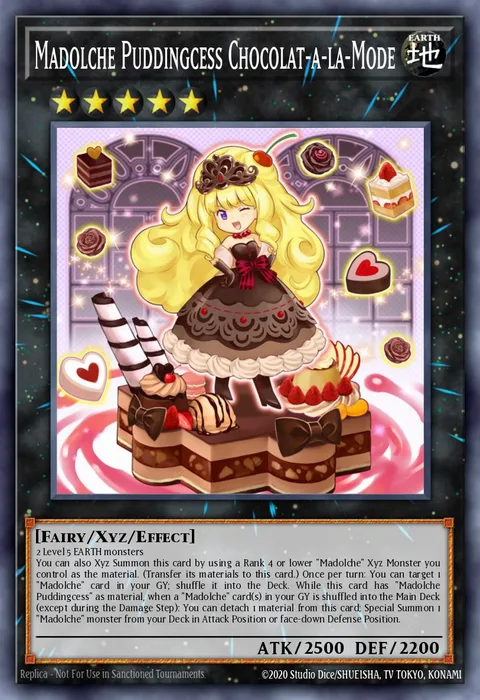 Madolche Puddingcess Chocolat-a-la-Mode trading card