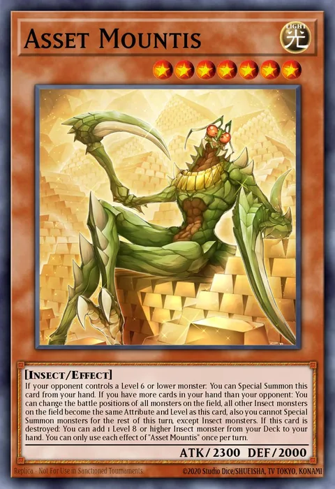 Asset Mountis trading card