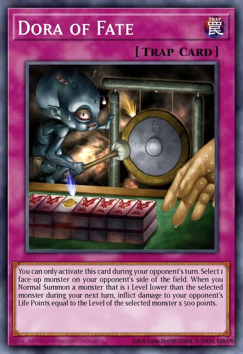 Dora of Fate trading card