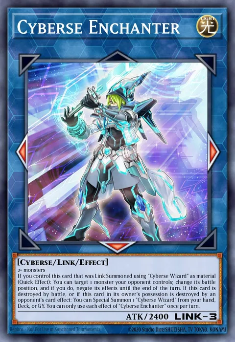 Cyberse Enchanter trading card