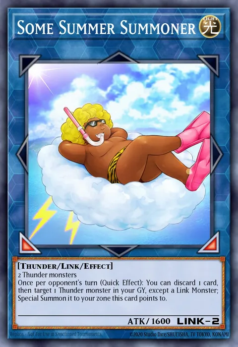 Some Summer Summoner trading card