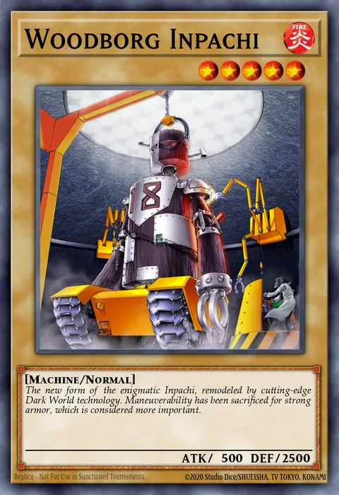 Woodborg Inpachi trading card