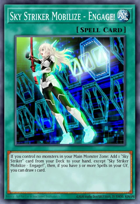 Sky Striker Mobilize - Engage! trading card