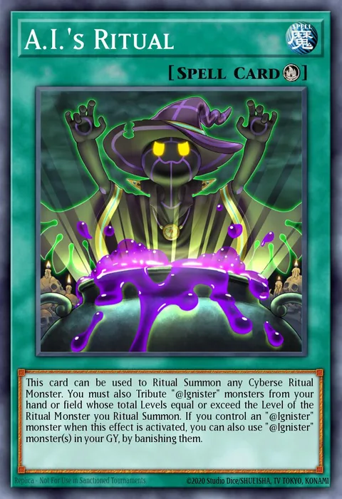 A.I.'s Ritual trading card