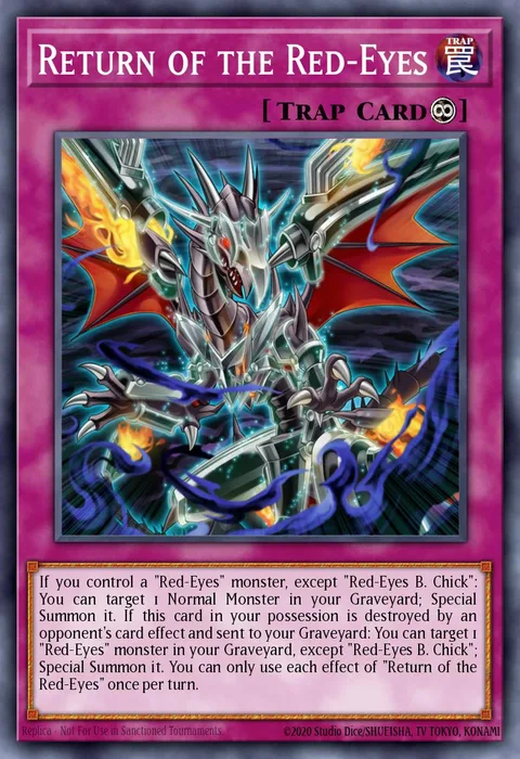 Return of the Red-Eyes trading card