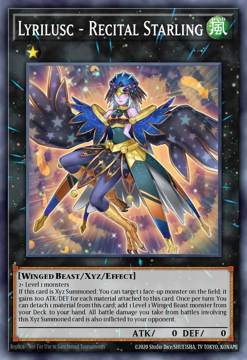 Lyrilusc - Recital Starling trading card