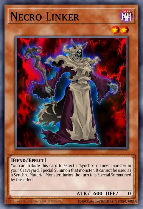 Necro Linker trading card