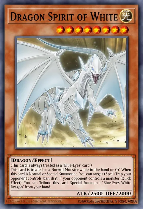 Dragon Spirit of White trading card