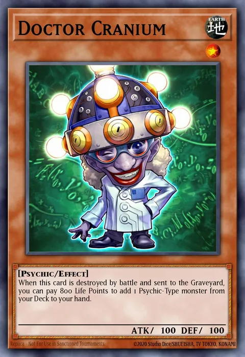 Doctor Cranium trading card
