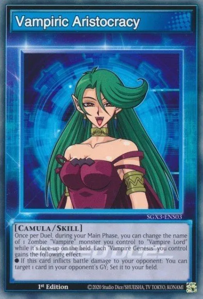 Vampiric Aristocracy trading card