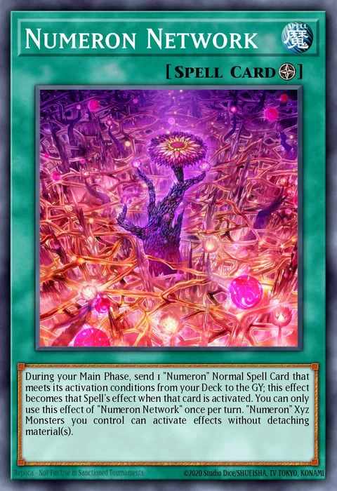 Numeron Network trading card