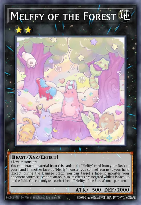 Melffy of the Forest trading card