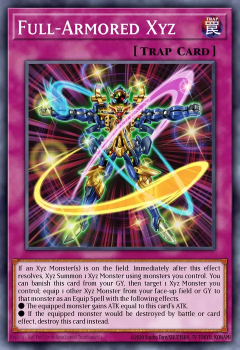 Full-Armored Xyz trading card