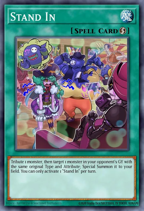 Stand In trading card
