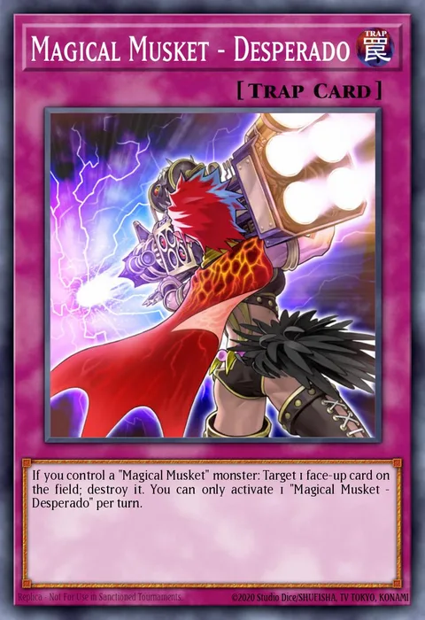 Magical Musket - Desperado trading card